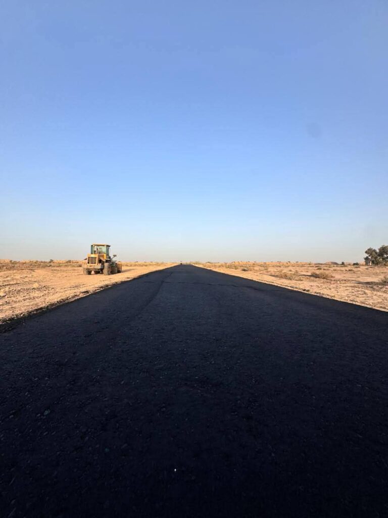 تنفيذ أعمال اسفلت بلجرشي